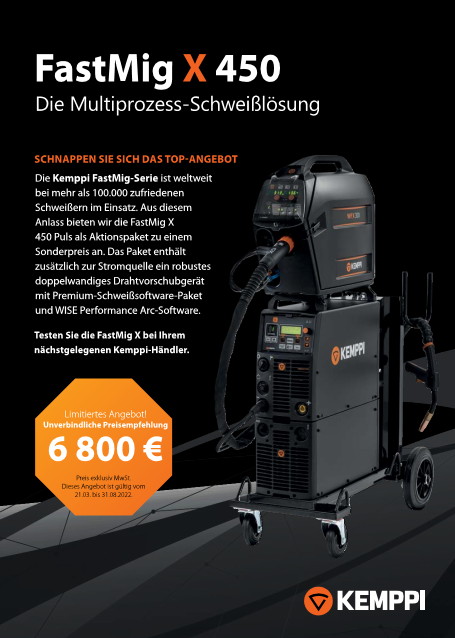 !Limitiertes Angebot! FastMig X450